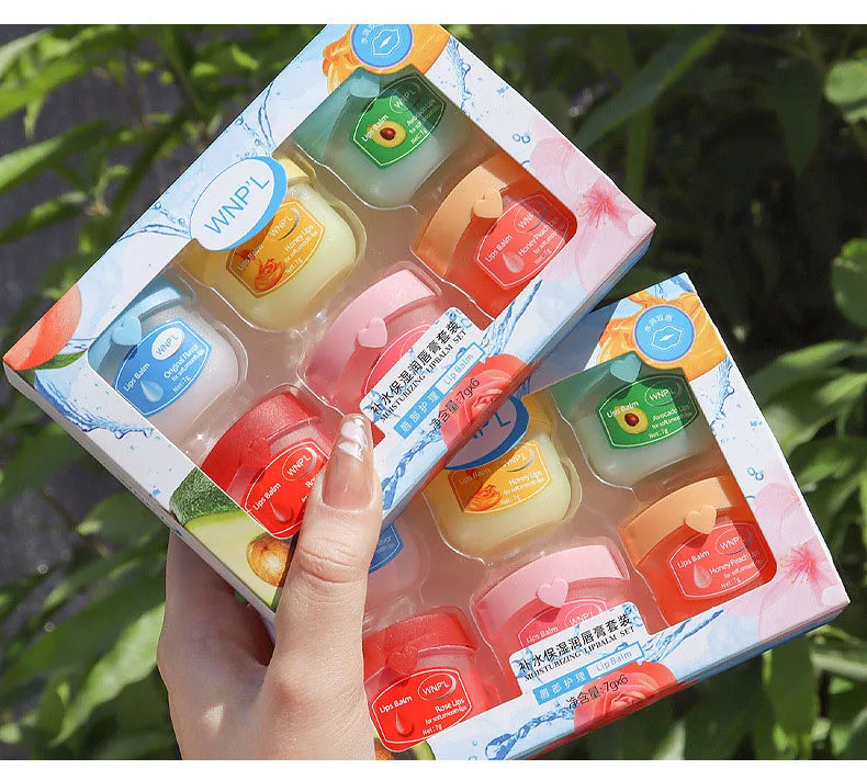 Hidratante Labial Nutritivo Original | Avocado | Honey Peach | Rose | Sakura | 4/6/8peças