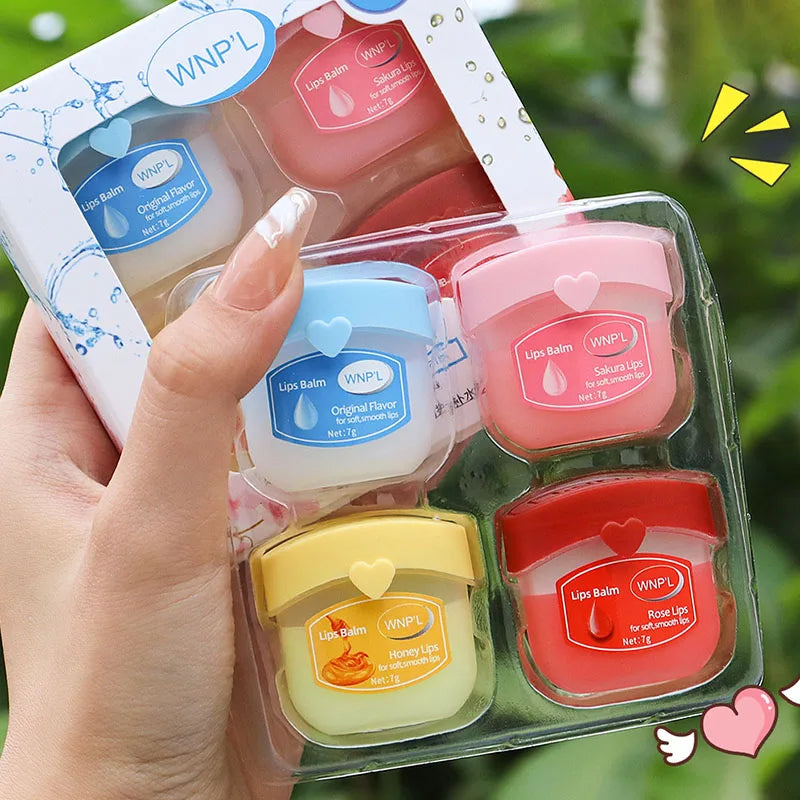 Hidratante Labial Nutritivo Original | Avocado | Honey Peach | Rose | Sakura | 4/6/8peças