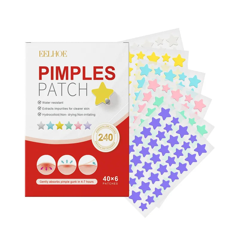 Pimple Patch Antiacne 240 un – Adesivos Hidrocoloides com Centella Asiática