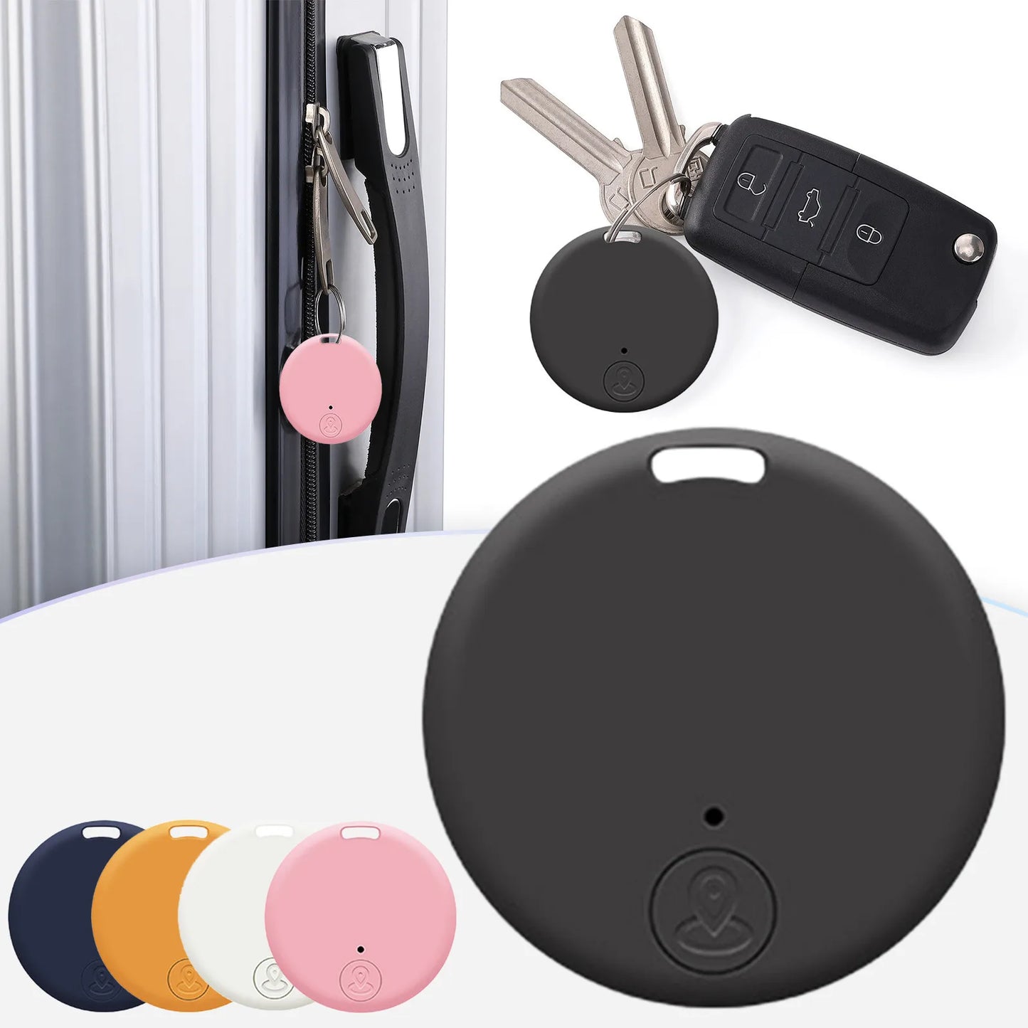 Chaveiro Rastreador Bluetooth 5.0 com App | Localizador GPS Anti-Perda | Alarme e Localização em Tempo Real
