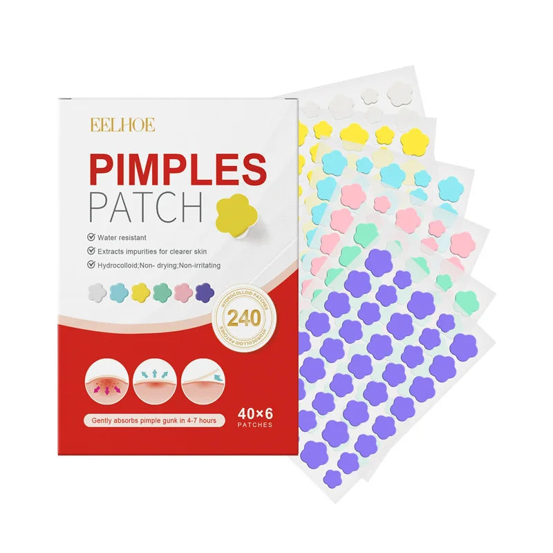 Pimple Patch Antiacne 240 un – Adesivos Hidrocoloides com Centella Asiática