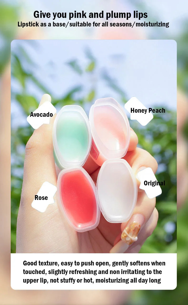 Hidratante Labial Nutritivo Original | Avocado | Honey Peach | Rose | Sakura | 4/6/8peças