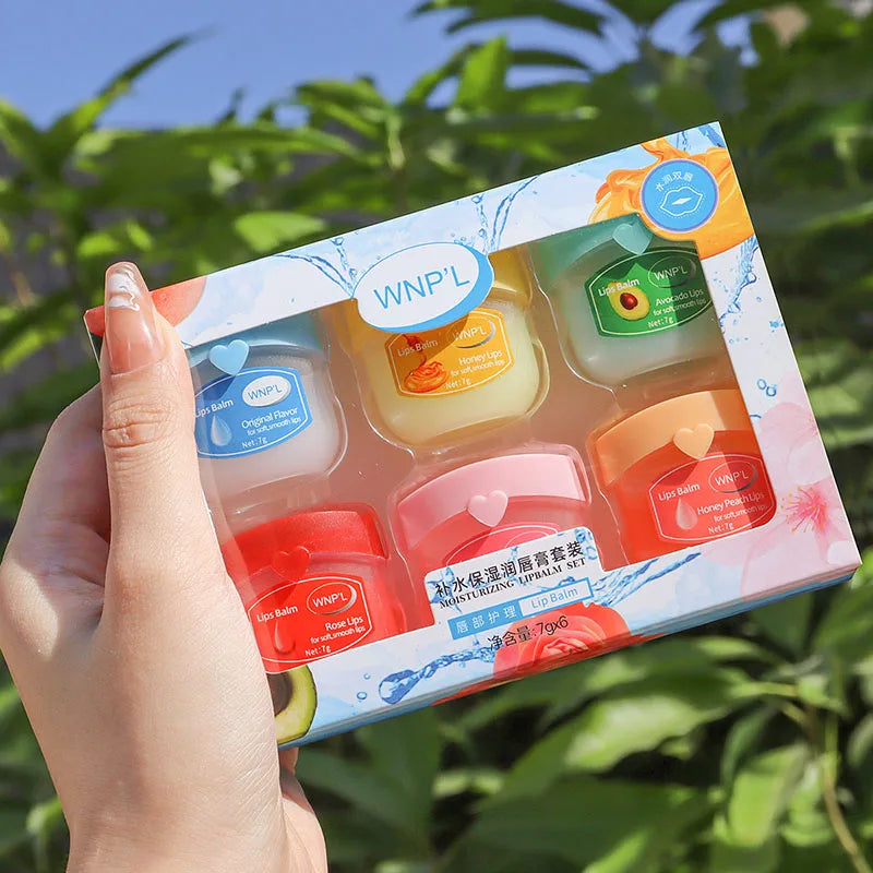 Hidratante Labial Nutritivo Original | Avocado | Honey Peach | Rose | Sakura | 4/6/8peças