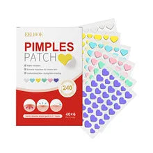 Pimple Patch Antiacne 240 un – Adesivos Hidrocoloides com Centella Asiática