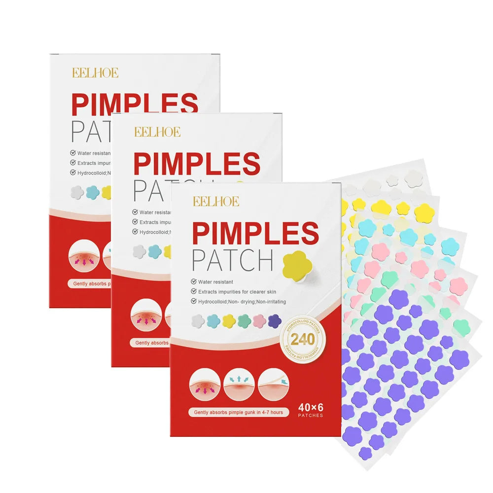Pimple Patch Antiacne 240 un – Adesivos Hidrocoloides com Centella Asiática