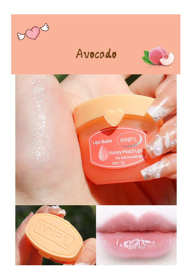 Hidratante Labial Nutritivo Original | Avocado | Honey Peach | Rose | Sakura | 4/6/8peças