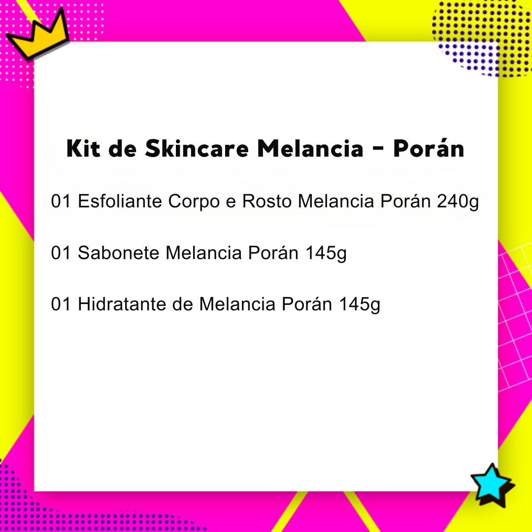 Kit Completo Melancia Porán